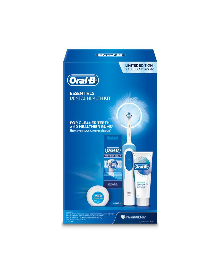 OralB Essentials Dental Health Kit Shaver Shop